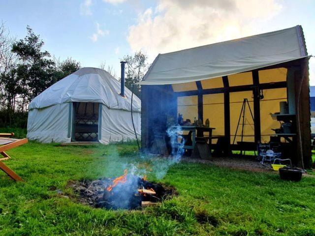 Mill Haven Place glamping yurt 3 Haverfordwest Exteriör bild